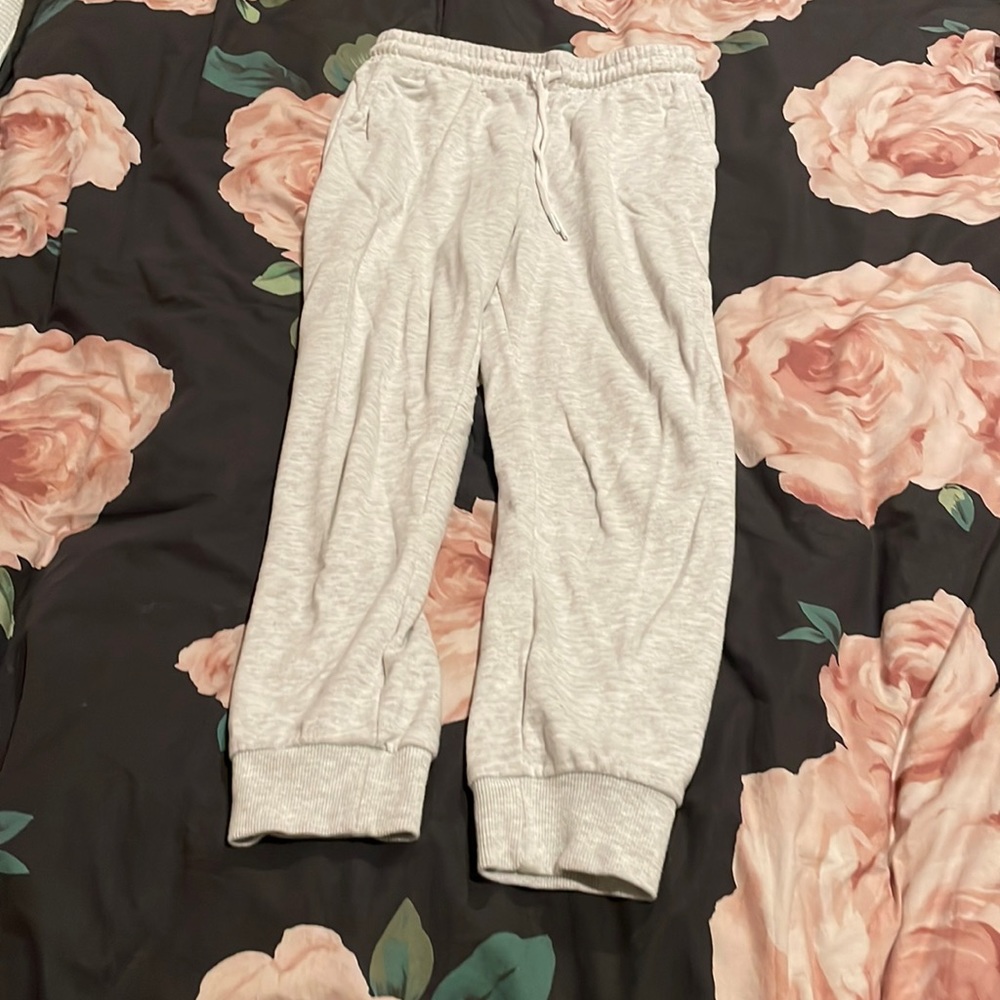 grey garage joggers